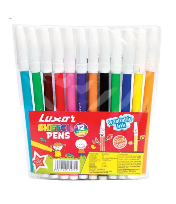 • Non - toxic • Washable • Specially designed user friendly pens